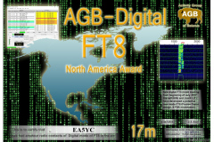 FT8 NorthAmerica 17M